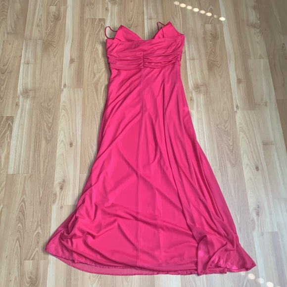 B. Darlin Pink Maxi Dress | Size 11/12 Juniors - Picture 2 of 3